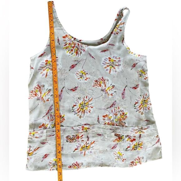 Old Navy Sheer Sleeveless Floral Lightweight Flowy Tank Top. Small. - Picture 6 of 8